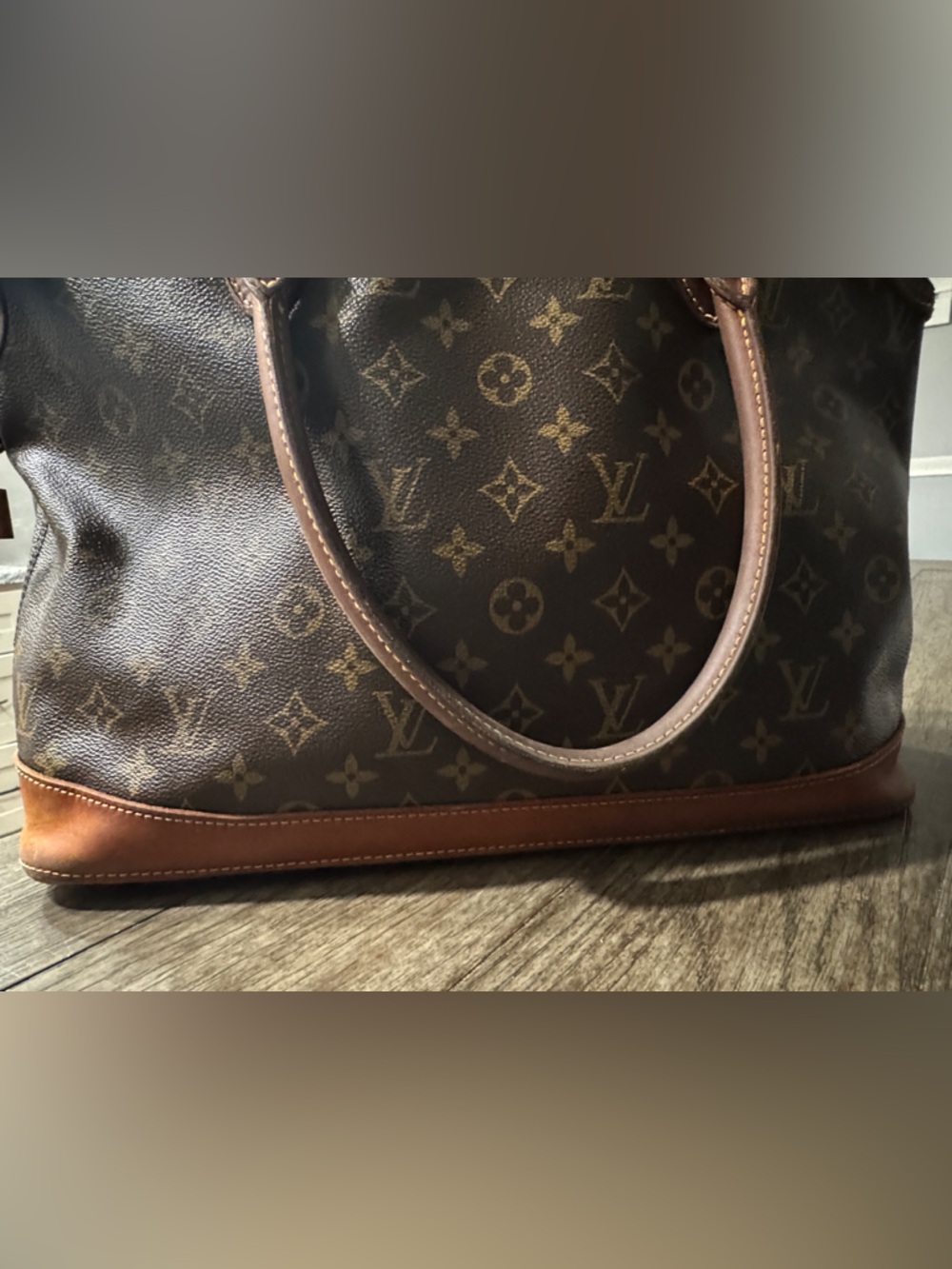 Louis Vuitton Monogram Canvas Brown and Tan Duffel Bag - Picture 3 of 5